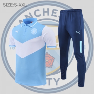 Manchester City POLO kit blue and white (not sold separately)