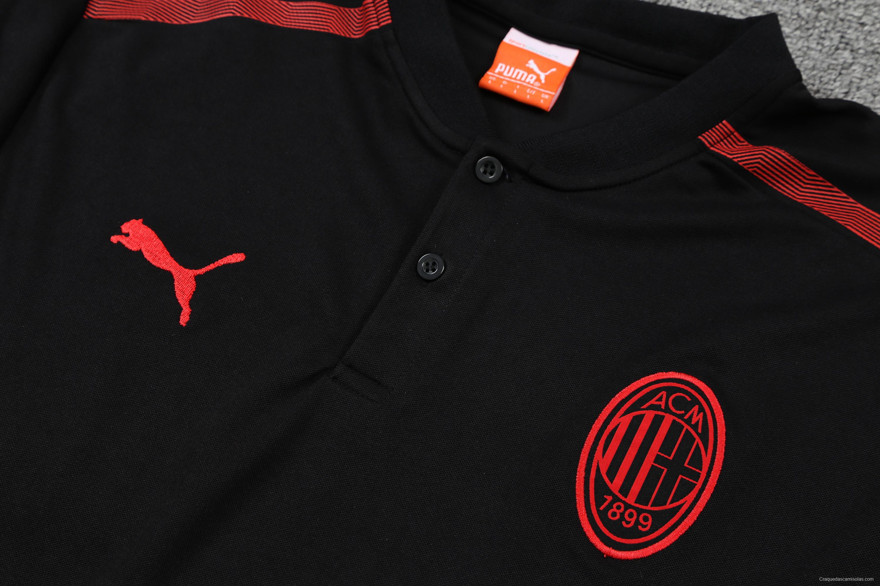 A.C. Milan POLO kit Black (not supported to be sold separately)