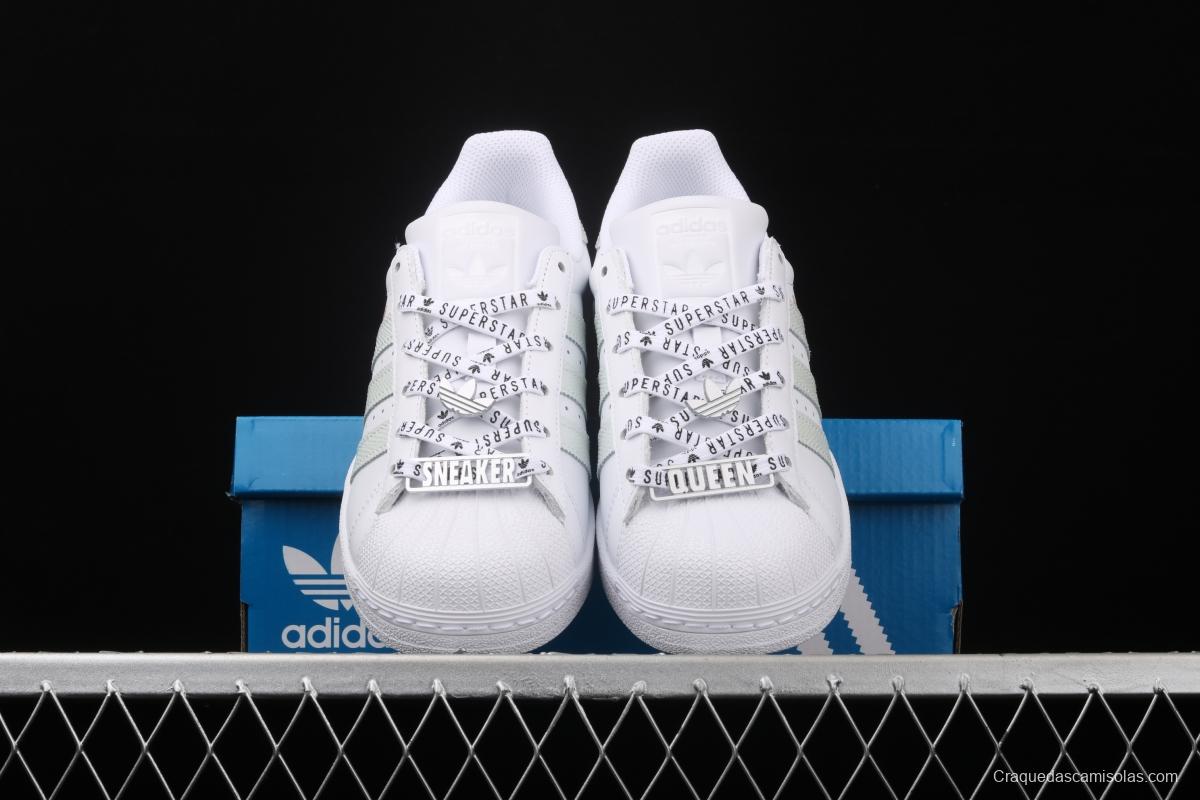 Adidas Superstar FV3392 Yang Mi's classic leisure sports shoes with the same shell head