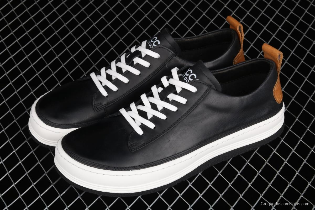 ECCO2021 Ruoku No. 8 Jianbu series spring and summer new fashion youth lace-up casual sports shoes 88013801001