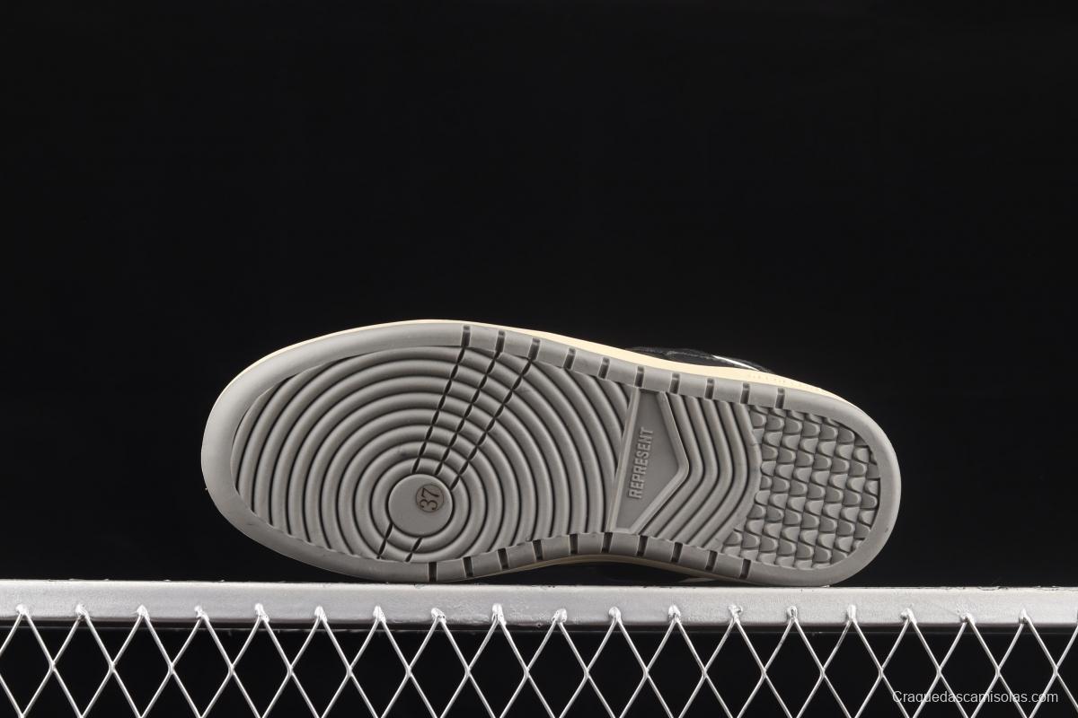 Represent Reptor Low Pharaoh's same series of board shoes are black and white