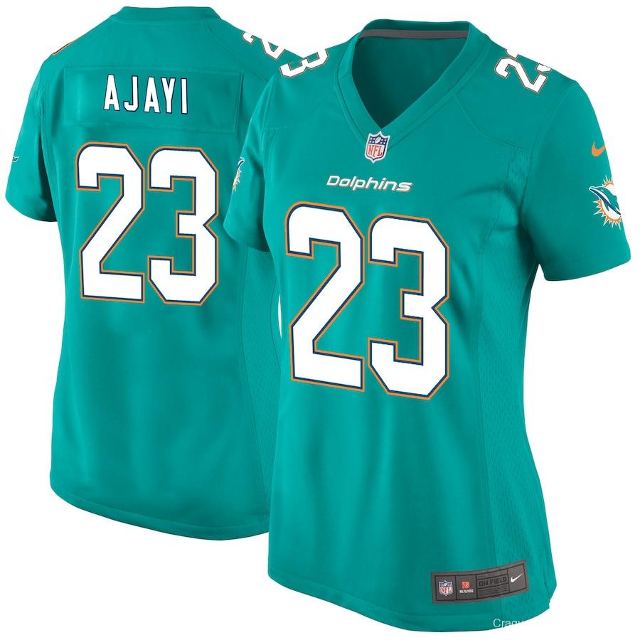 Women's Jay Ajayi Aqua Player Limited Team Jersey