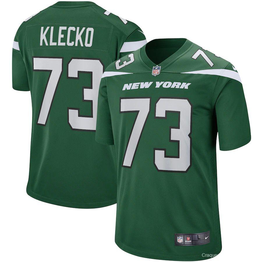 Men's Joe Klecko Gotham Green Retired Player Limited Team Jersey