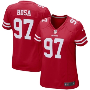 Women's Nick Bosa Scarlet Player Limited Team Jersey