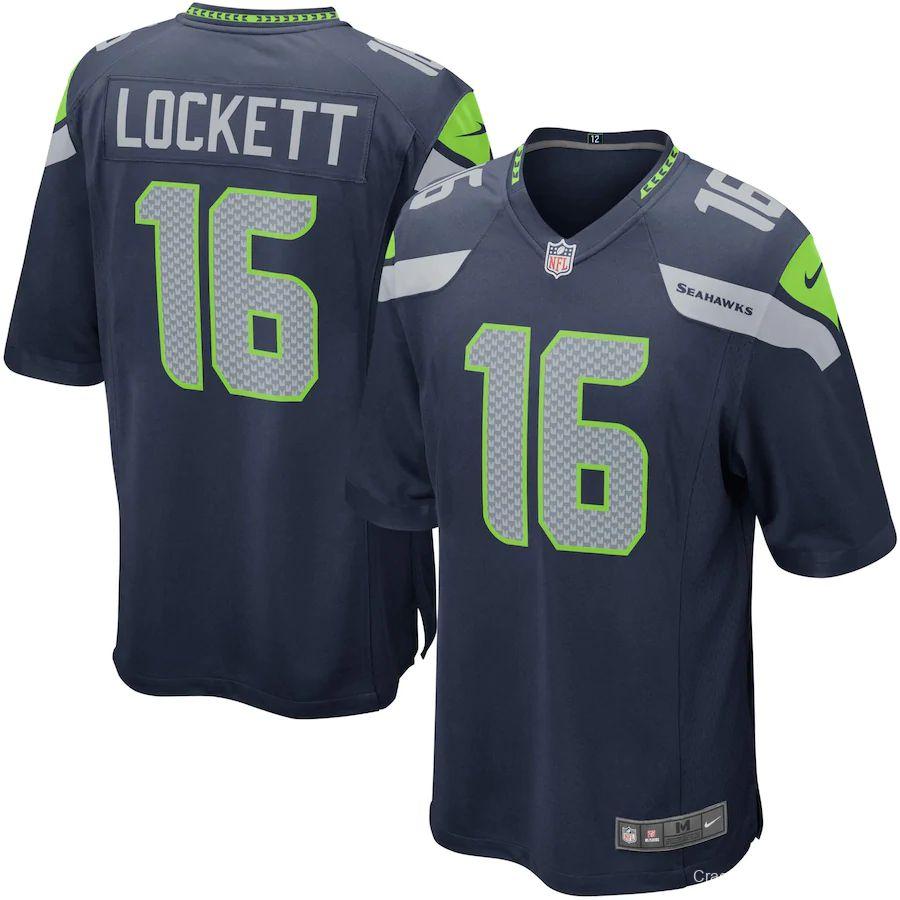 Youth Tyler Lockett College Navy Player Limited Team Jersey