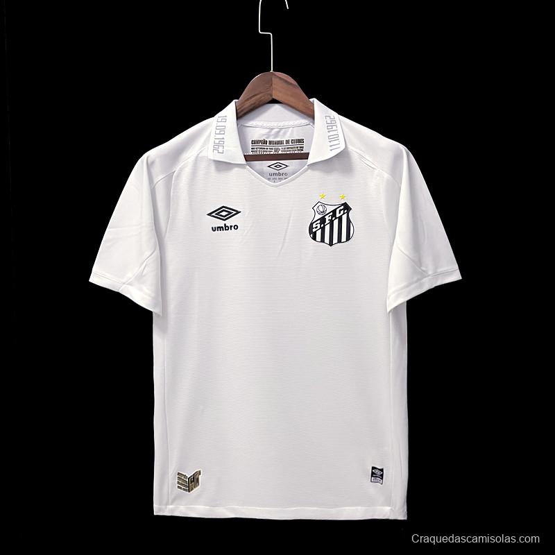 22/23 Santos Home  Soccer Jersey