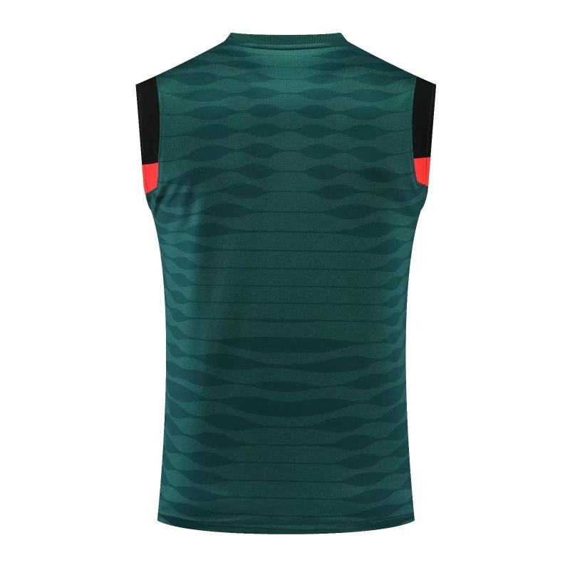 22/23 Liverpool Dark Green Pre-match Training Jersey Vest