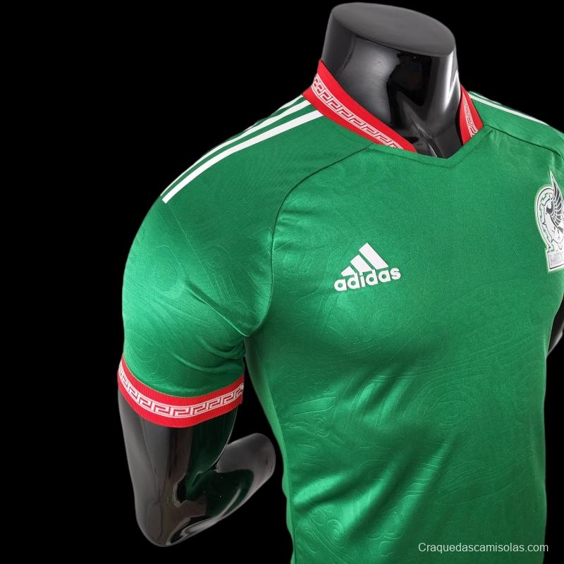 Player Version 2022 Mexico Special Edition Green Jersey