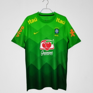 Retro 2020 Brazil Green Training Jersey