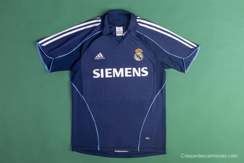 RETRO 05/06 Real Madrid Away Soccer Jersey