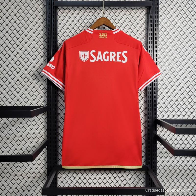 23-24 Benfica Home Jersey