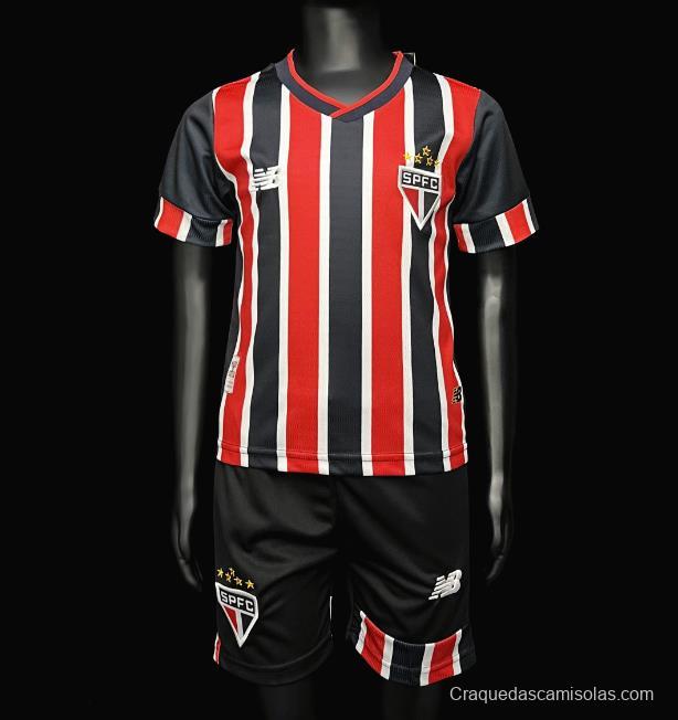 24/25 Kids Sao Paulo Away Jersey