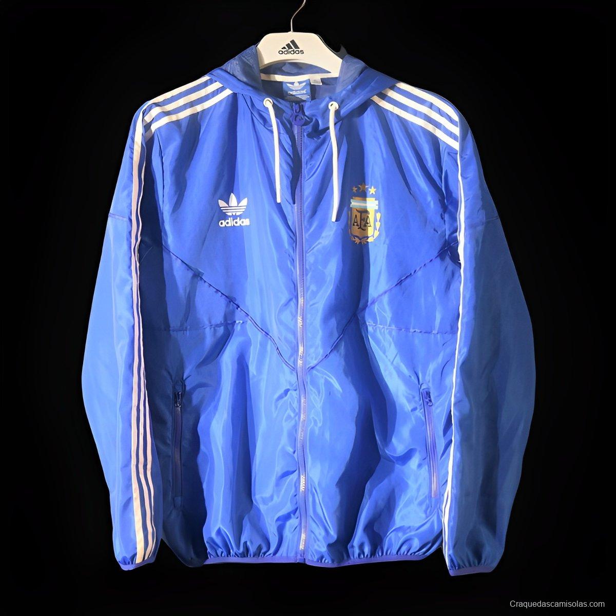 2024 Argentina Blue Windbreaker