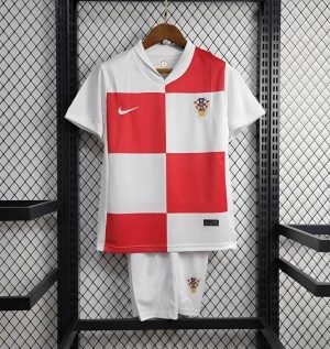 2024 KIDS Croatia Home Jersey