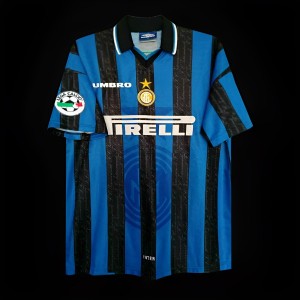 Retro 97/98 Inter Milan Home Jersey With Patch