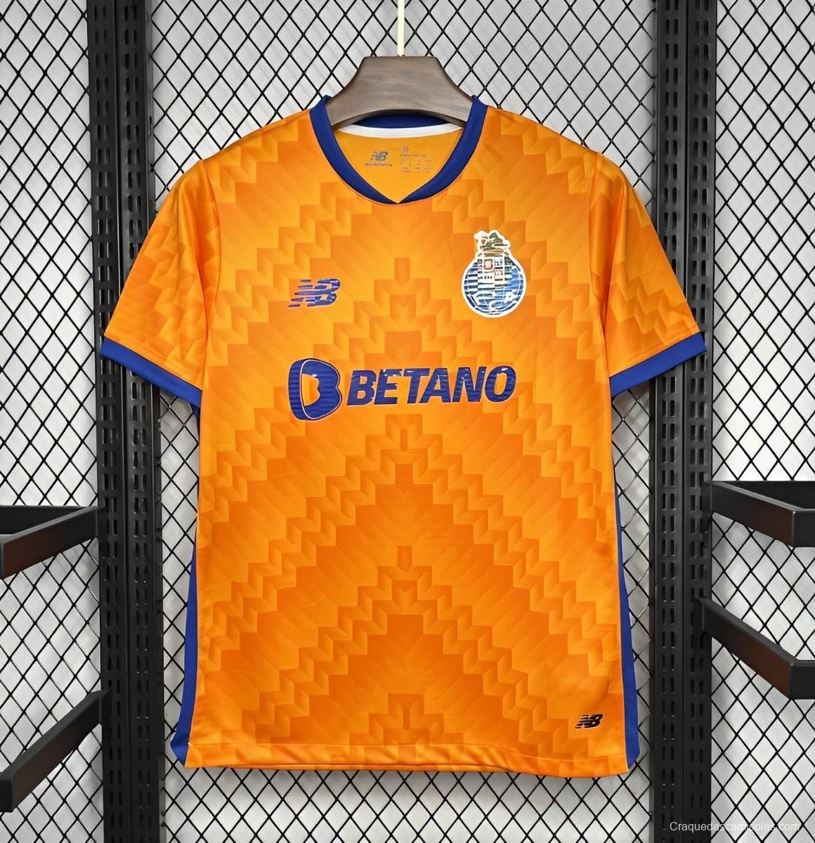 24/25 FC Porto  Away Orange Jersey