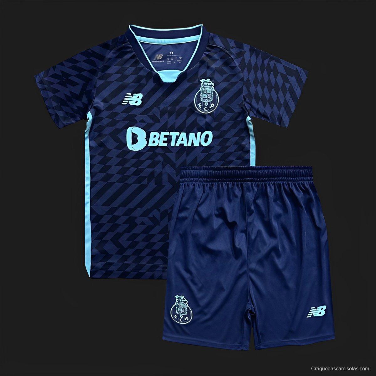 24/25 Kids Porto Third Jersey