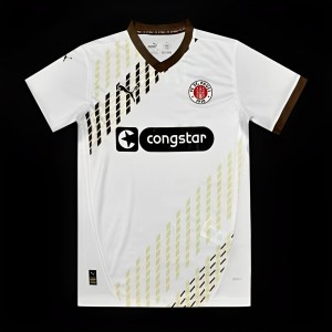 24/25 St. Pauli Away White Jersey